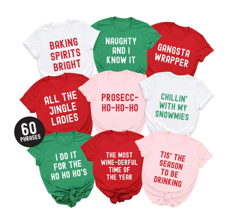 Funny Family Christmas Shirts, Christmas Shirt, Funny Christmas Party, Matching Christmas T-Shirts for Family, Christmas Group Shirts, Kids