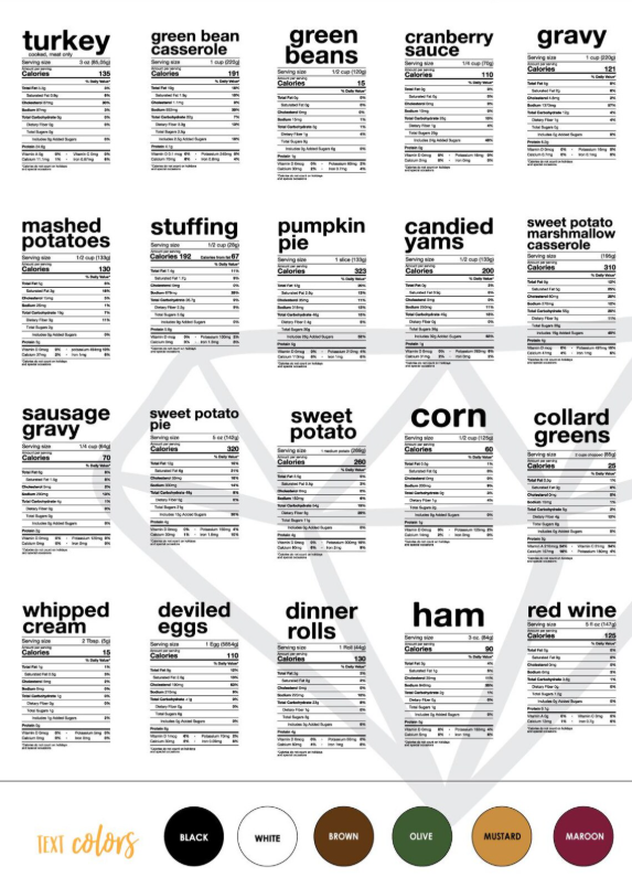 Family Thanksgiving Shirts, Nutrition Facts Thanksgiving Shirt, Funny Thanksgiving Tee, Matching Thanksgiving T-Shirts, Friendsgiving Shirts